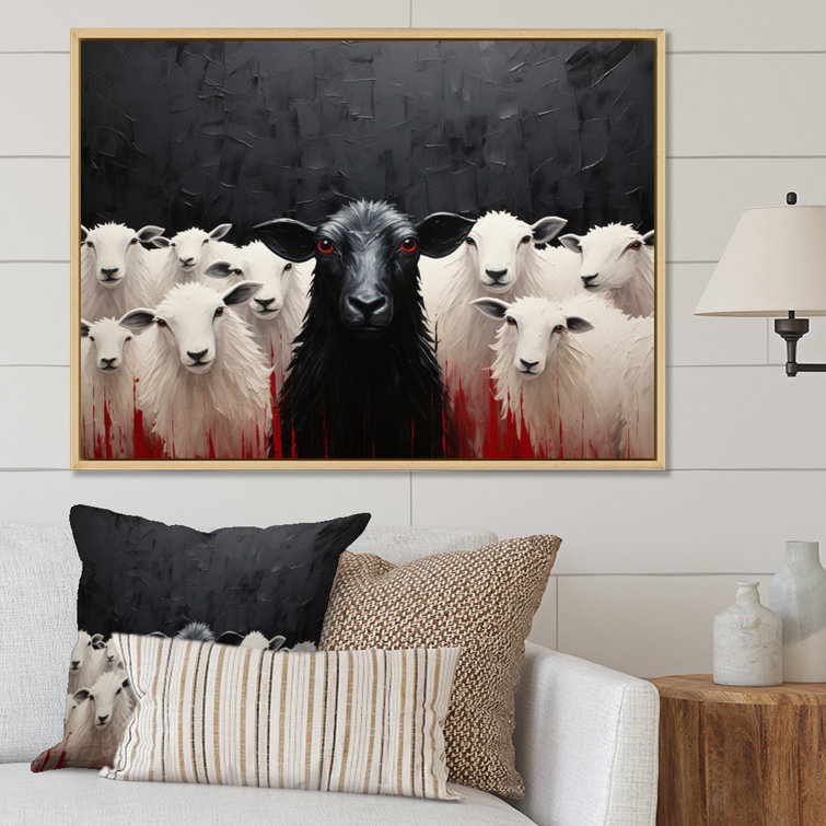 Sheep 2025 print throw